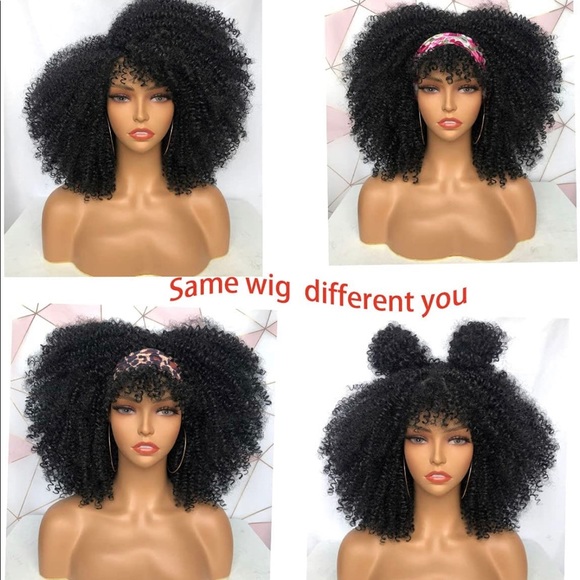 Afro Kinky Curly Wigs - Picture 4 of 7